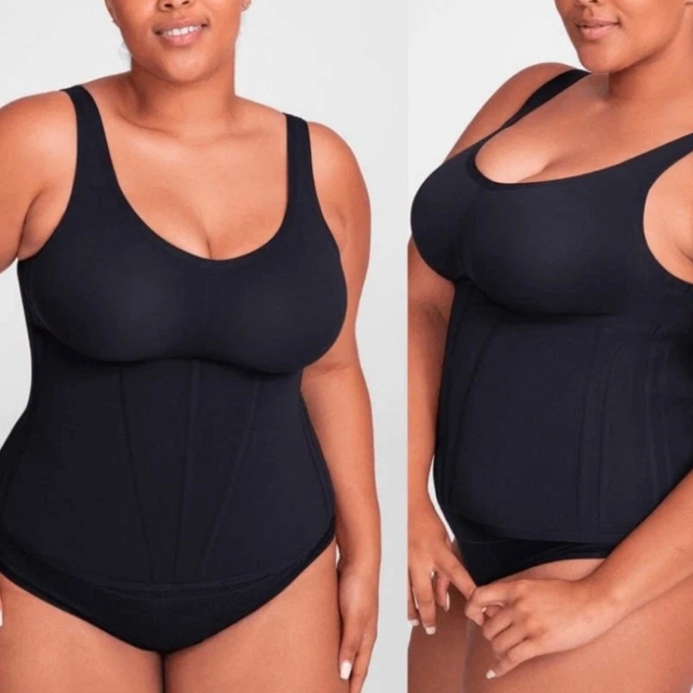 NWT Honeylove Boldness Tank Body Contouring Black Size 1X  Sculpting $129